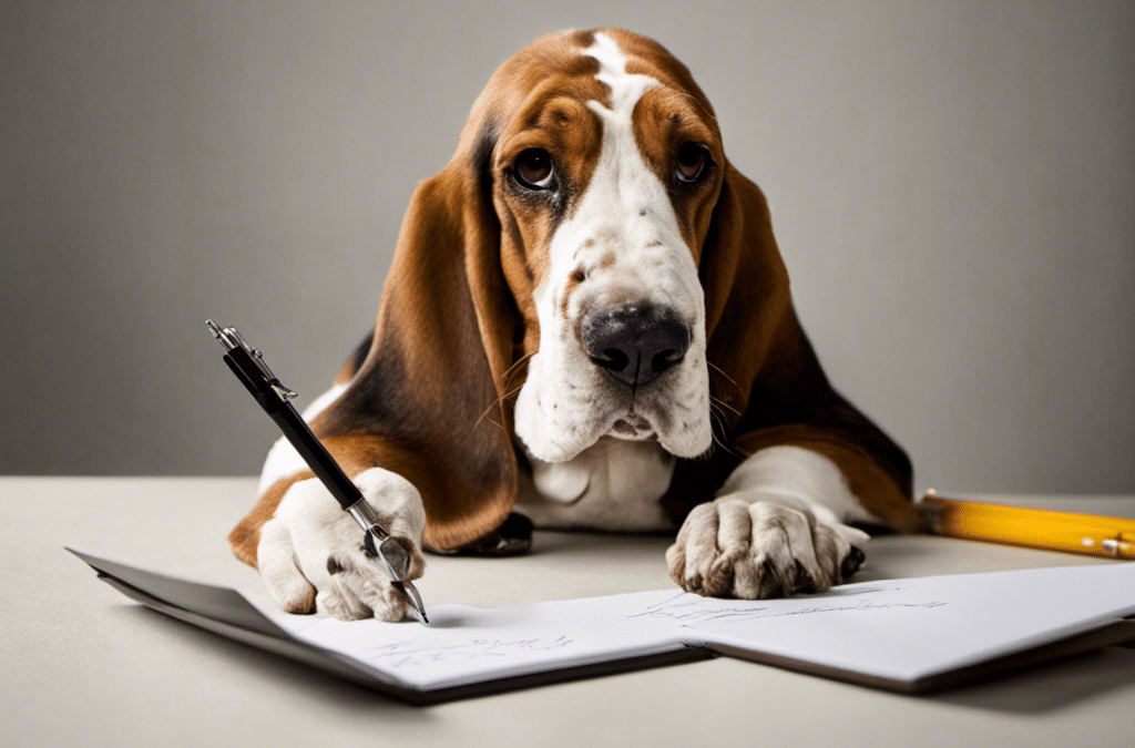 Lustige Geschichten um den Basset Hound Pauline und die alle leckeren Rezepte und Geschichten für euch aufgeschrieben hat