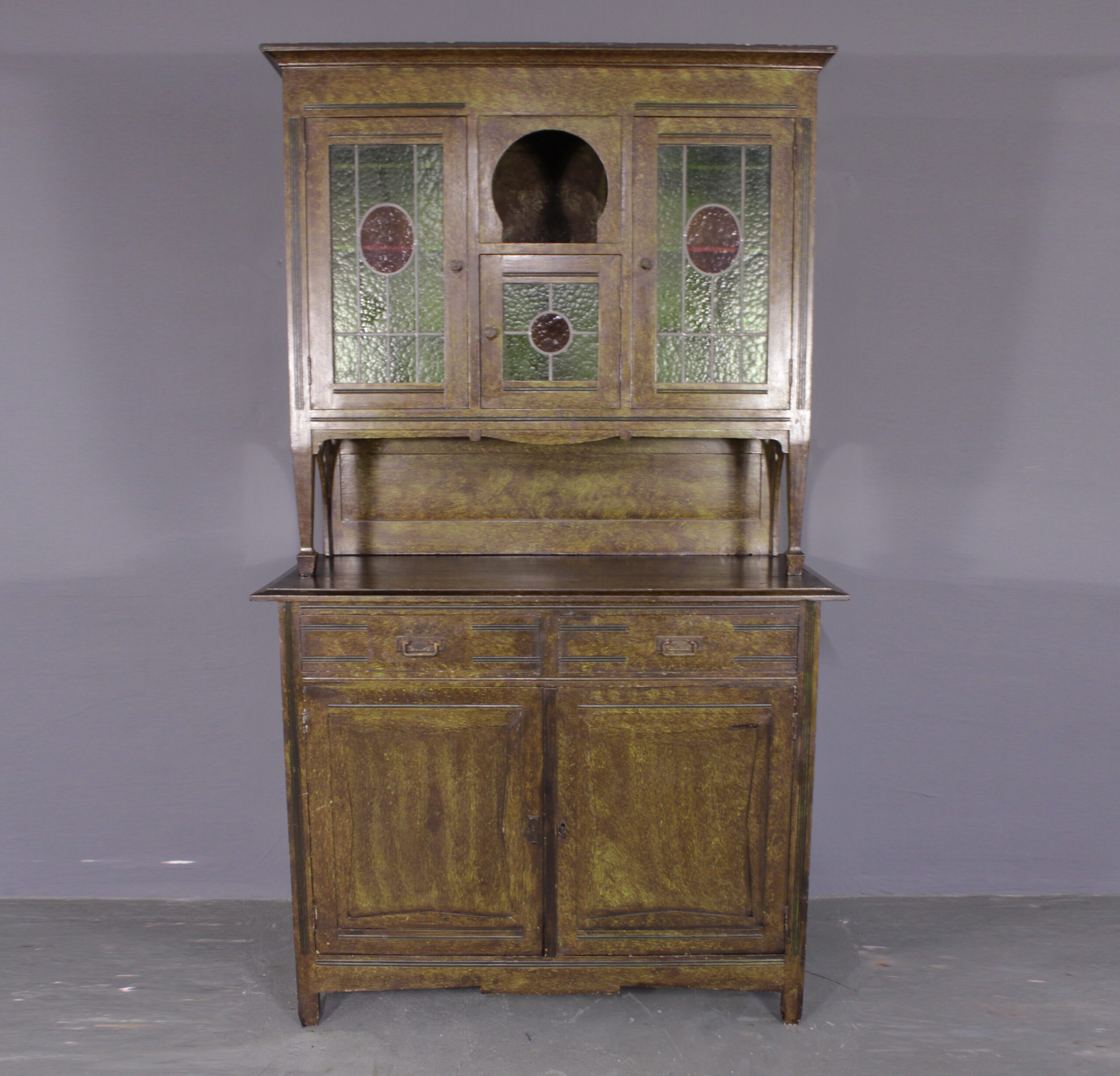 Antikes Jugendstil Buffet - Küchenschrank kaufen bei Antik & Stil